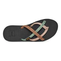 Sandali Teva Olowahu Grigio Marrone Verde Donna -Teva tva 6840 mbm 005